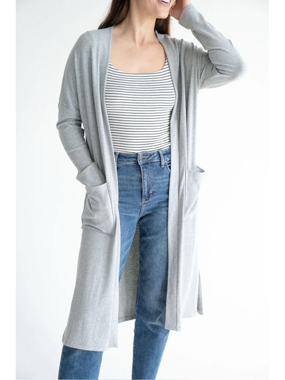 Carly Jean CJ’s Favorite Ribbed Cardigan